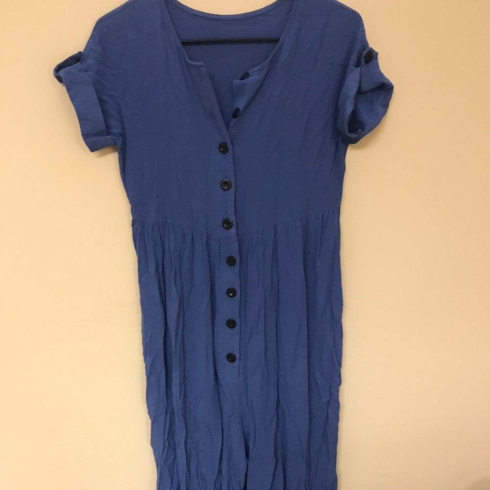 blue jumpsuit - NEVER WORN